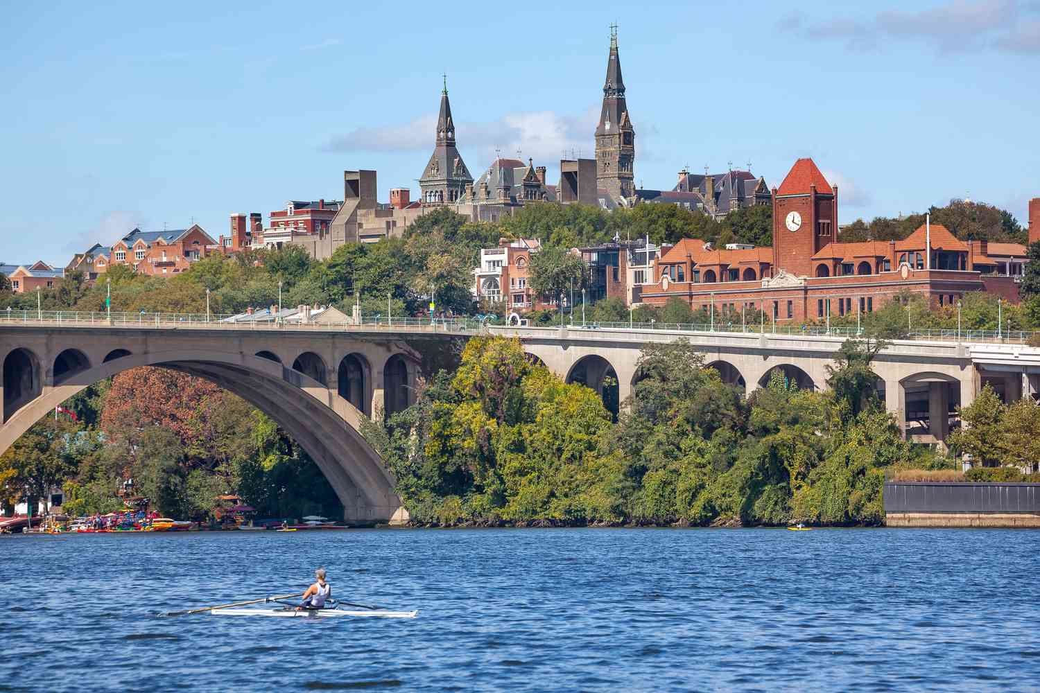 Kayaking on Potomac River